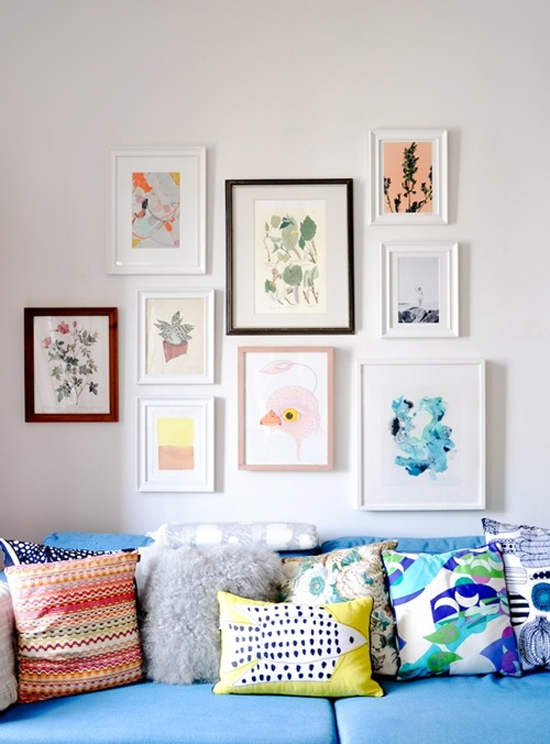 Roundup of gallery walls | At Home in Love