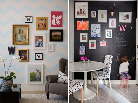 I love gallery walls | At Home in Love