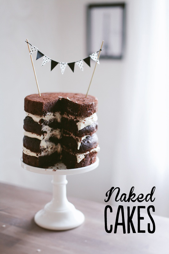 Naked cakes | At Home in Love naked cakes