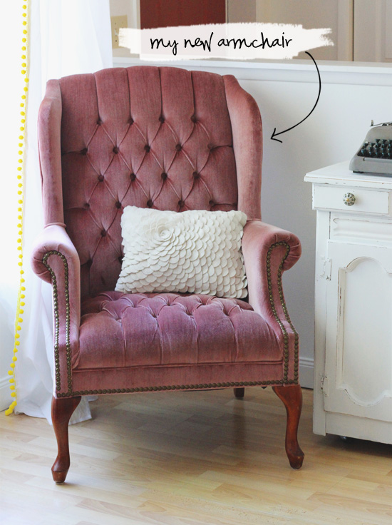 wingback chair