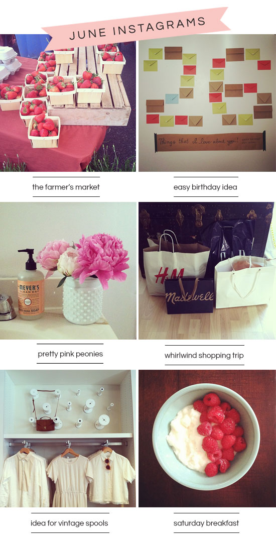 June Instagrams | At Home in Love