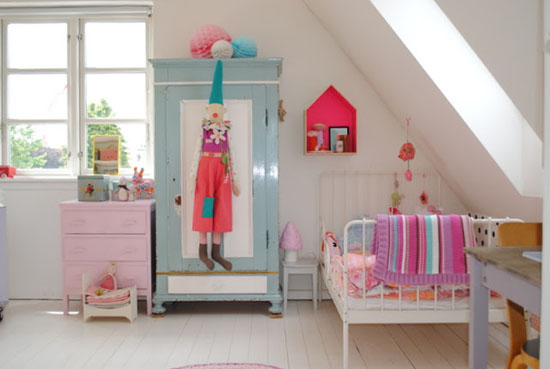 Charming girl's room