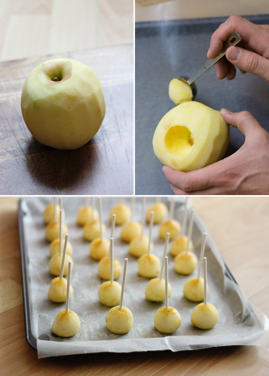 How to make mini caramel apples
