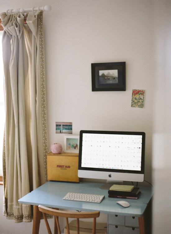 Katharine Peachey’s home office