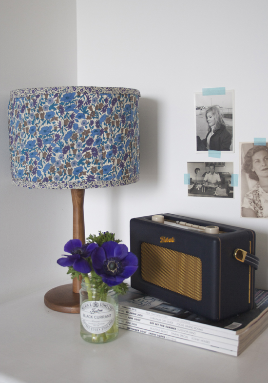 Love this fabric lampshade? Get the DIY instructions to make your own.