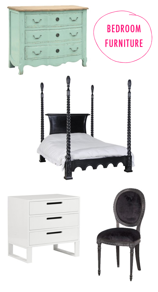 Bedroom furniture from Trade Furniture Company