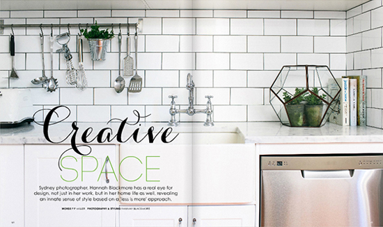 Creative space // Hannah Blackmore Photography