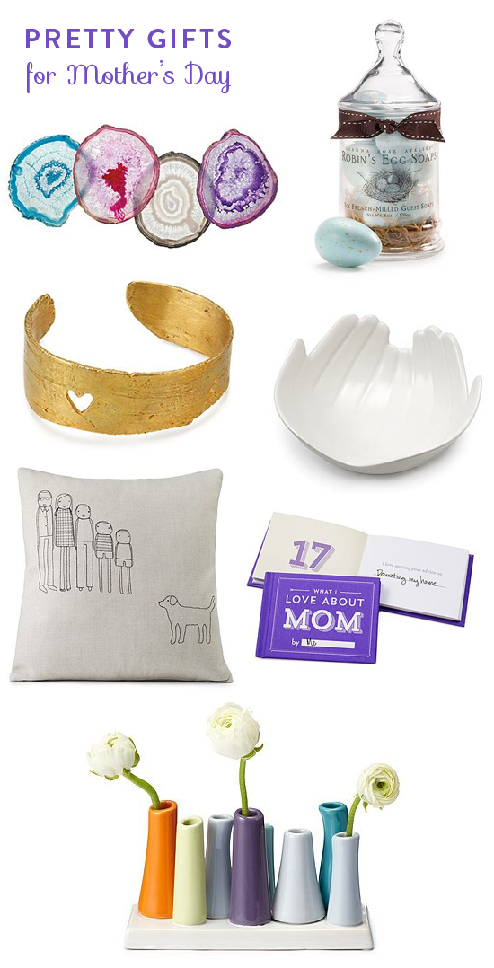 Pretty gifts for mom