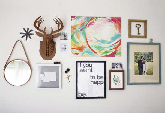 Gallery wall // At Home in Love