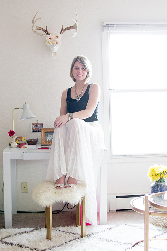 Amanda Risius of Hammer and Heels - Apartment tour