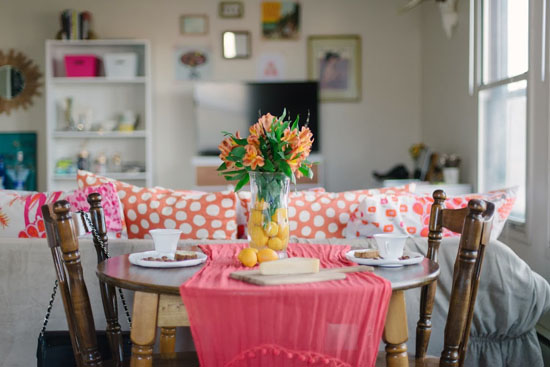 Colorful dining room