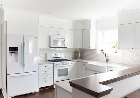 White kitchen