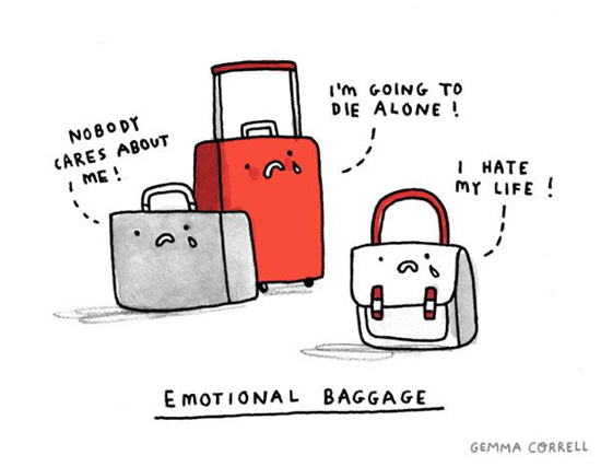 Emotional baggage