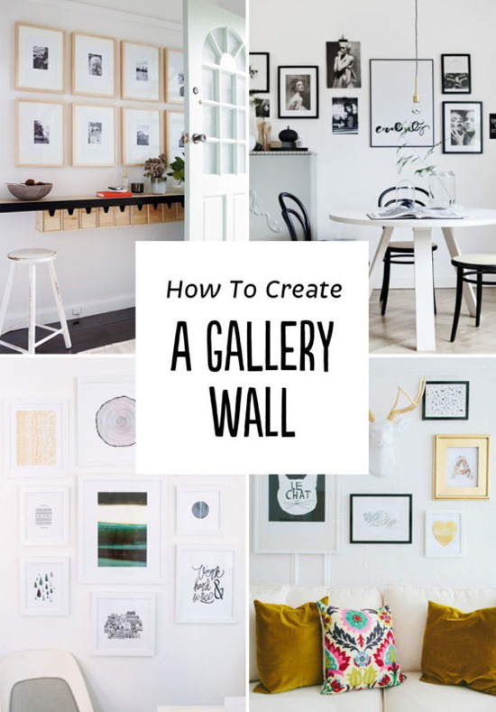 How to create a gallery wall