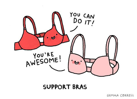 Support bras
