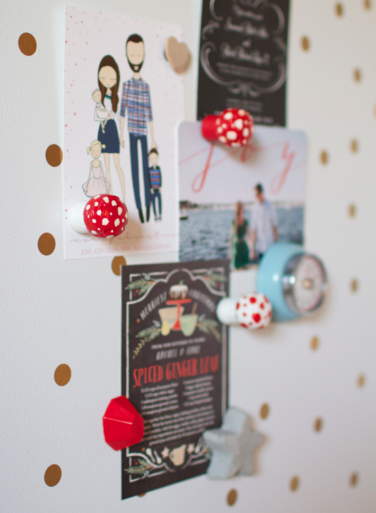 DIY Cork Toadstool Magnets