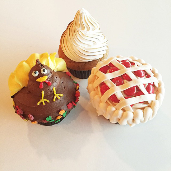 Thanksgiving cupcakes