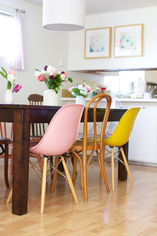 Colorful chairs