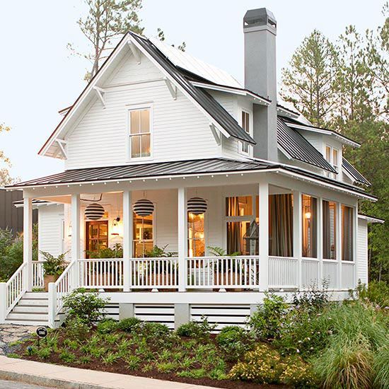 Dreaming Of A Little White Farmhouse At Home In Love