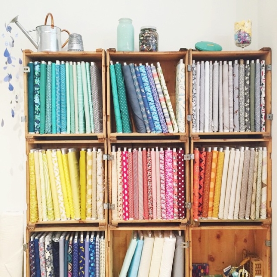 Fabric rainbow