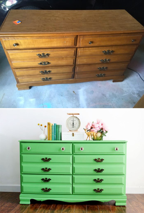 It's amazing what a coat of paint can do!
