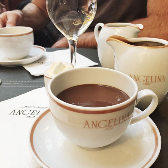 Angelina Paris: the richest hot chocolate ever
