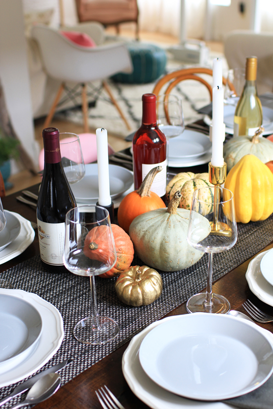 Fall tablescape