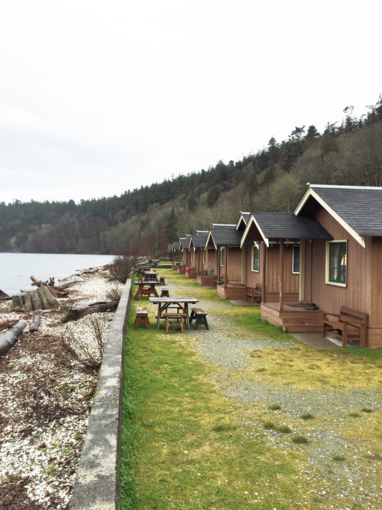 Cabins at Cama Beach