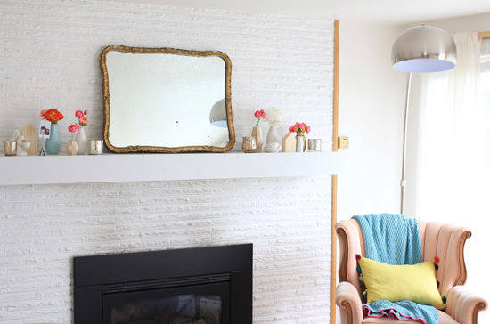 Spring mantel updates