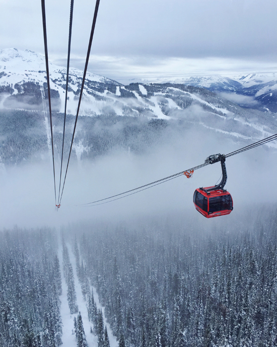 Peak 2 Peak gondola - Whistler