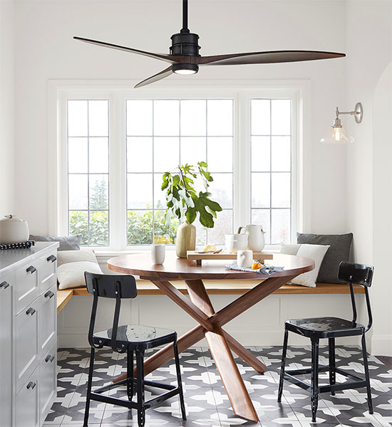 Yay Or Nay Ceiling Fan Over The Dining Table At Home In Love