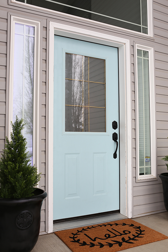 A DIY Front Door Makeover