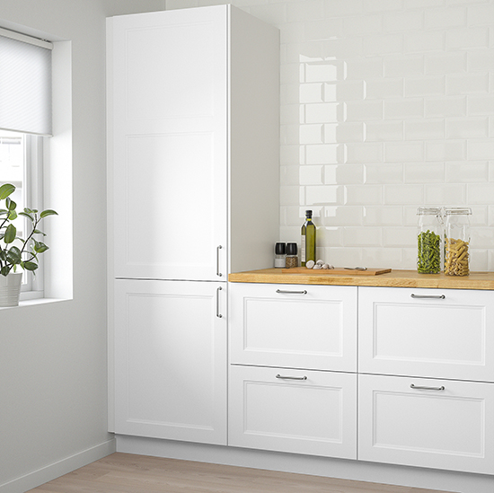 Two Affordable Options for White Shaker Cabinets