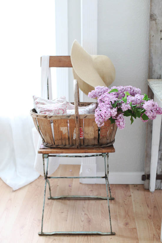 cafe chair, antique, vintage, basket, farmhouse