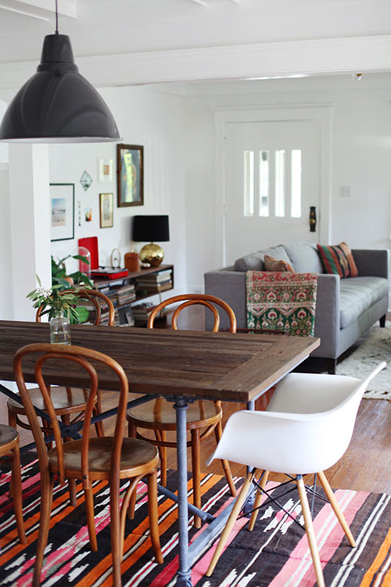 Tip for decorating a rental #6: Don't wait to invest in furniture you love