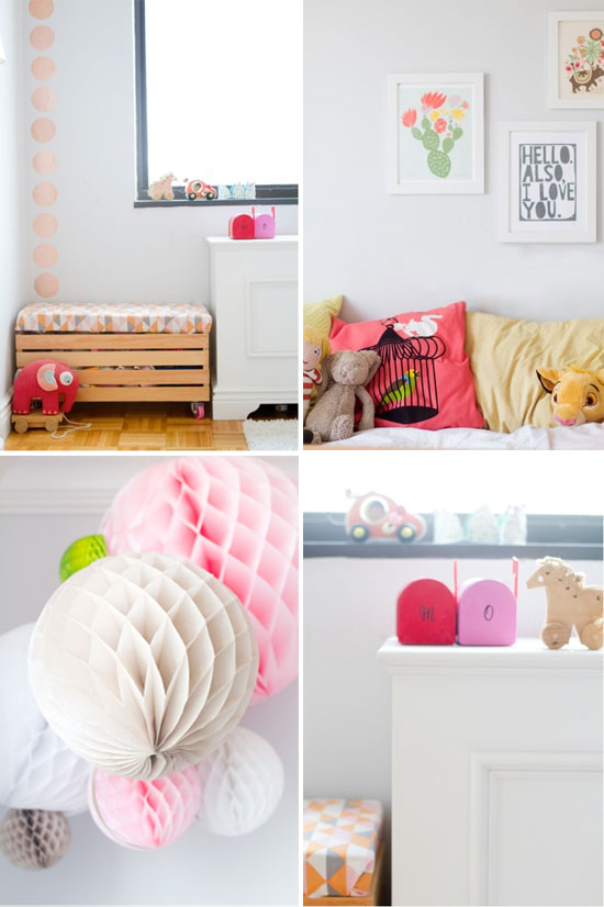 A cute little girls' room that isn't too childish