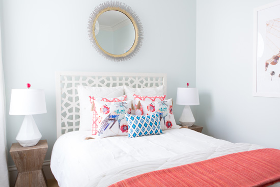 Bedroom makeover: before & after