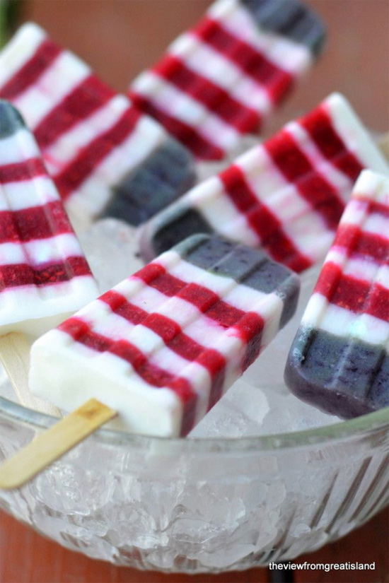 Memorial Day popsicles