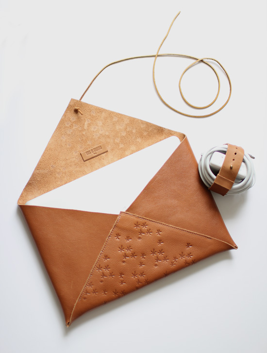 Gorgeous leather tech goods