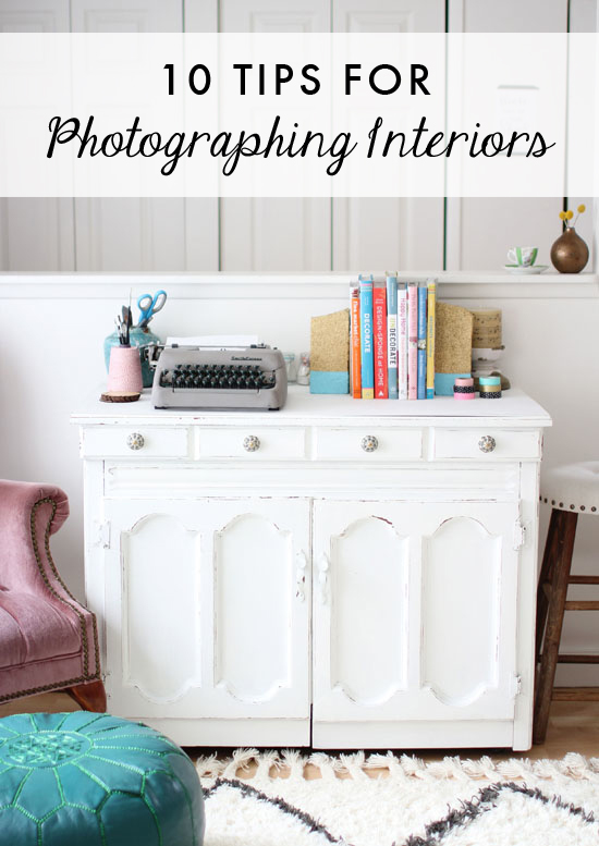10 tips for photographing interiors // At Home in Love