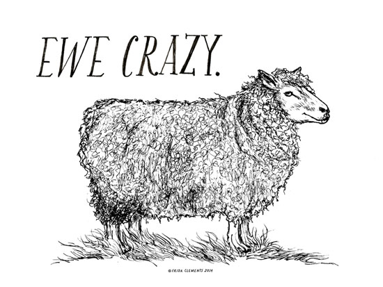 Ewe crazy!