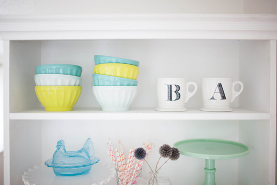 Anthropologie mugs and latte bowls 