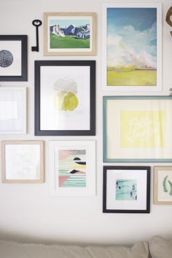 Minted Gallery Wall + Giveaway | At Home In Love