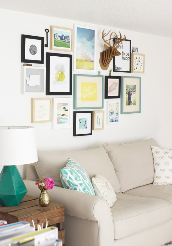 Minted gallery wall + $200 giveaway