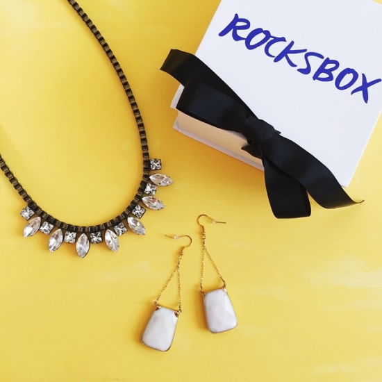 Rocksbox - use the code athomeinlovexoxo to get your first month free