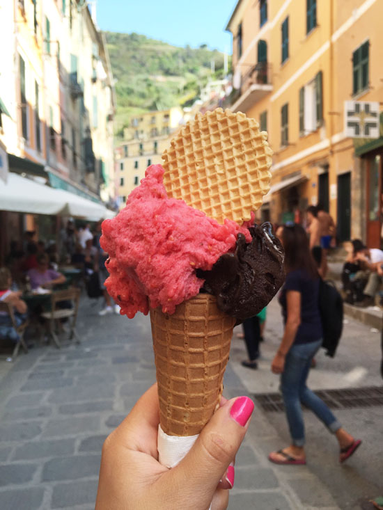 Gelato is always appropriate