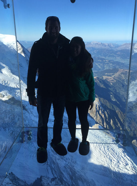 Step into the Void: a glass viewing room at an altitude of 3842 meters