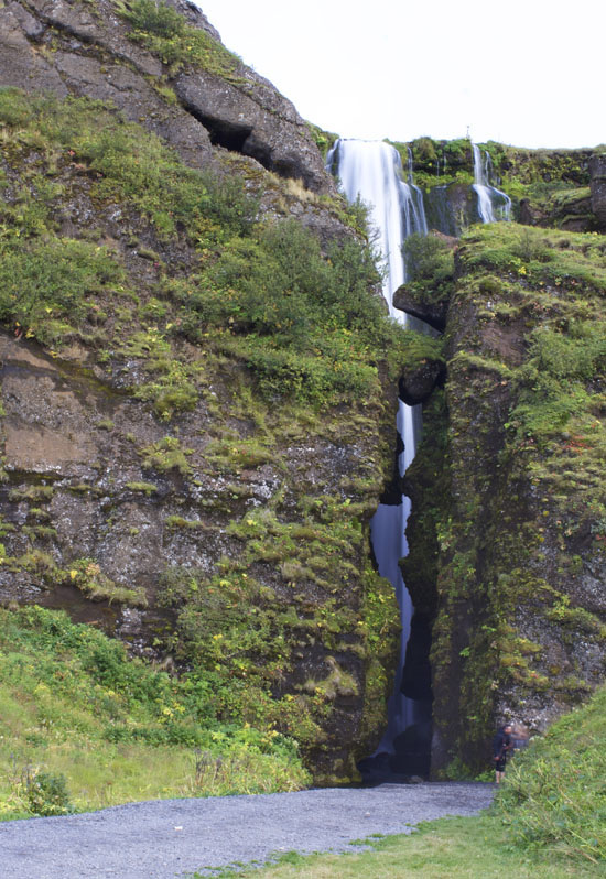 Waterfall in Iceland: Glufrafoss