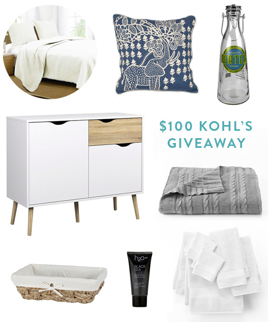 $100 Kohl's giveaway // At Home in Love