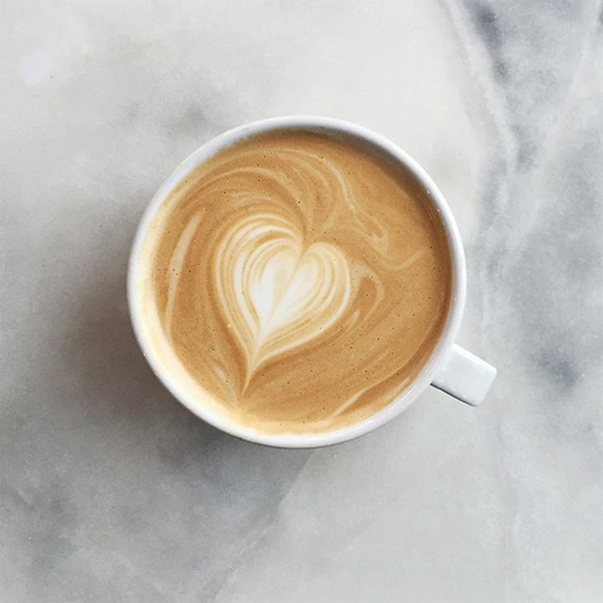 Latte heart